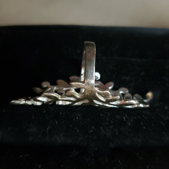 925 sterling silver vine ring - Picture 2 of 5